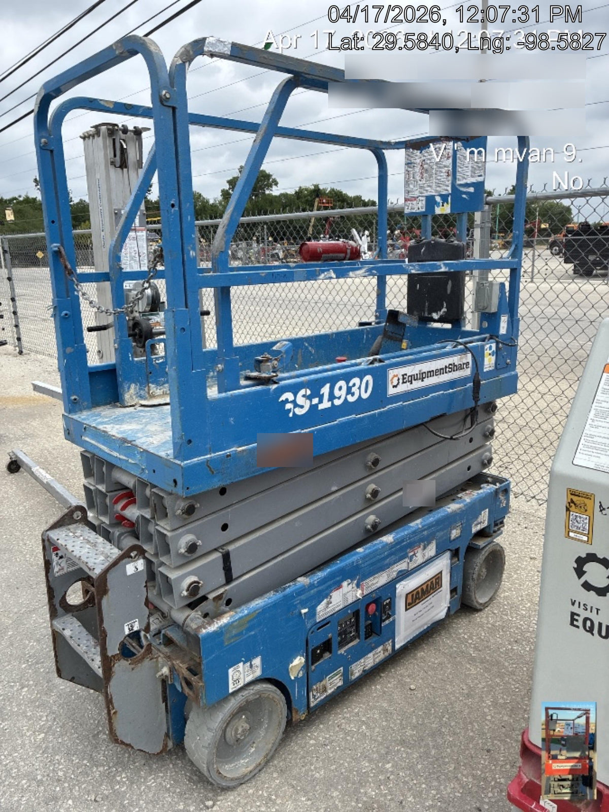 2020 Genie GS-1930 Standard Machine