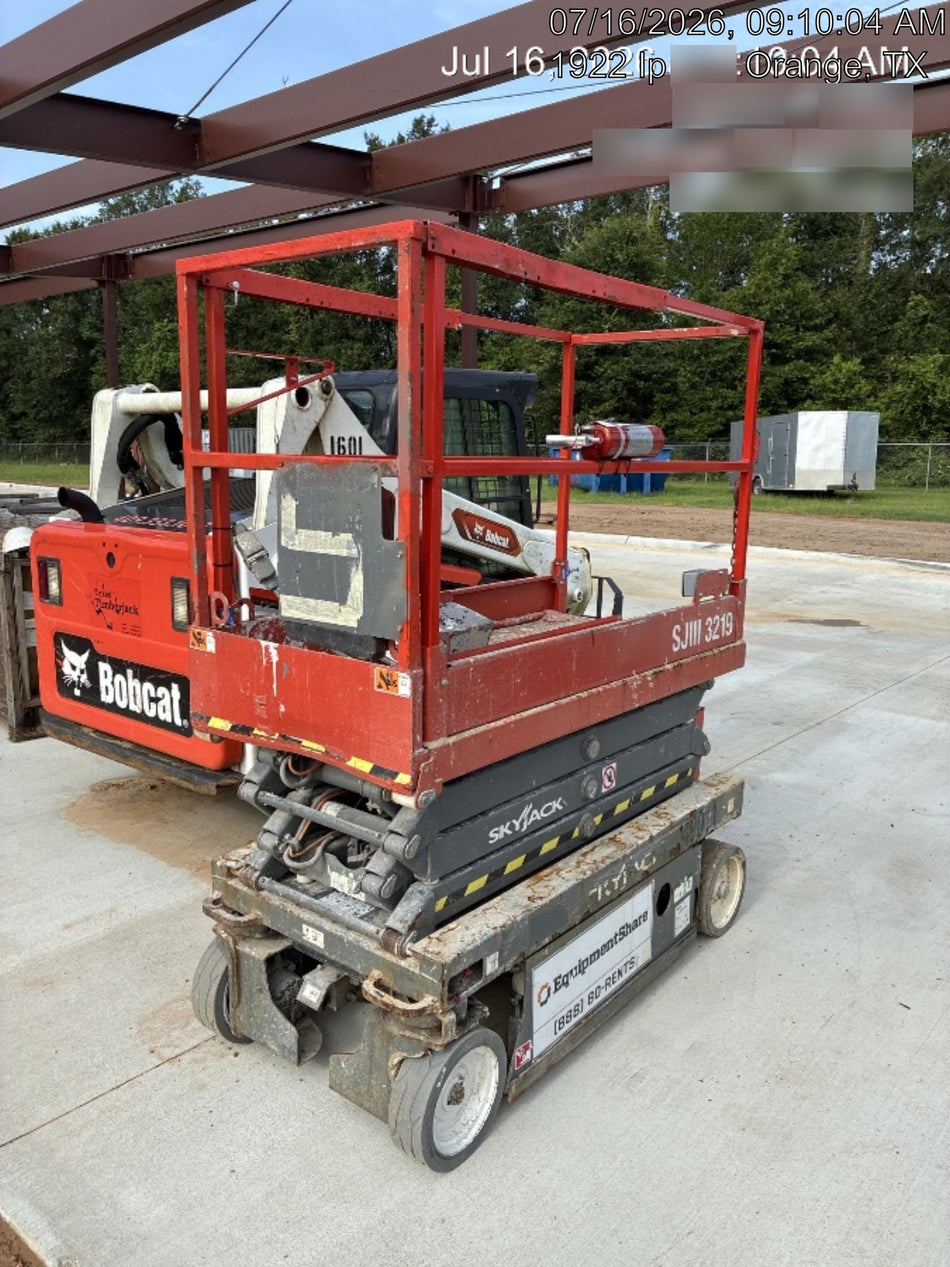2019 Skyjack SJIII-3219 Standard Options, Trojan Batteries