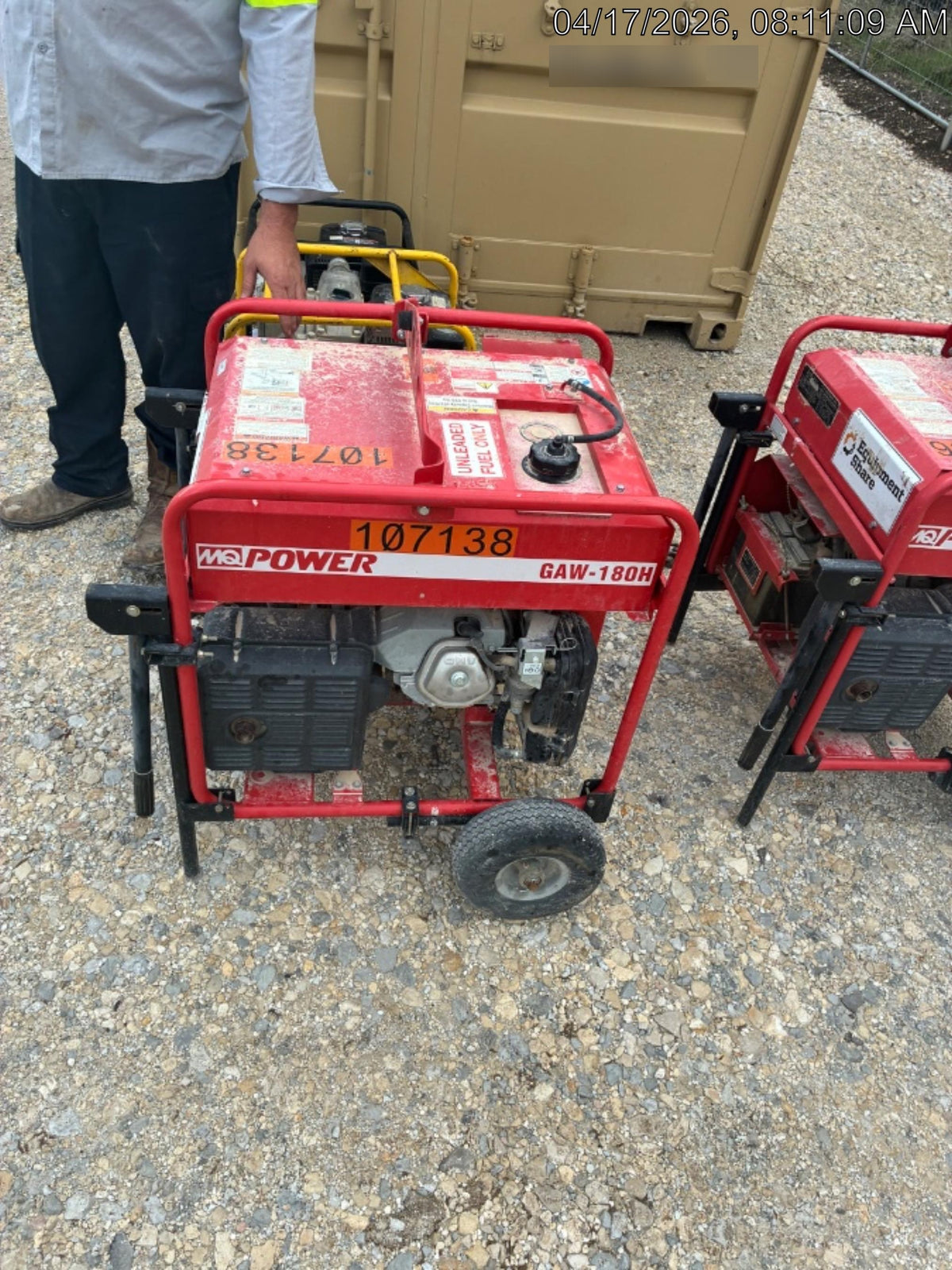 2020 MULTIQUIP GAW180HEA