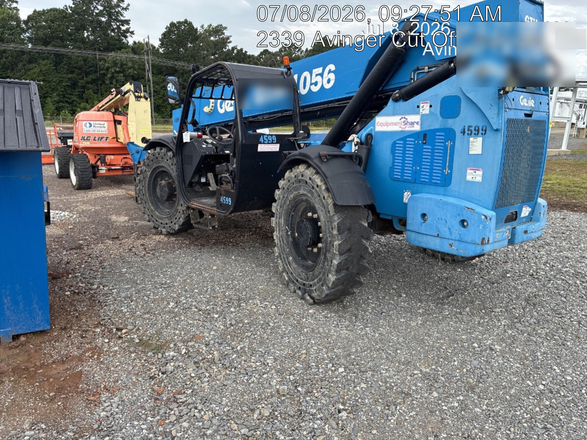 2017 Genie GTH-1056 Genie GTH1056, Solid Tires, 60" carriage, Light Kit, Open ROPS
