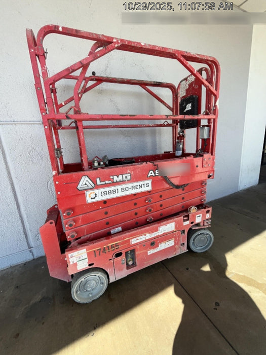 2021 Lgmg AS1932E Electric Drive, Solid Non Marking Tires, Dual Beacons