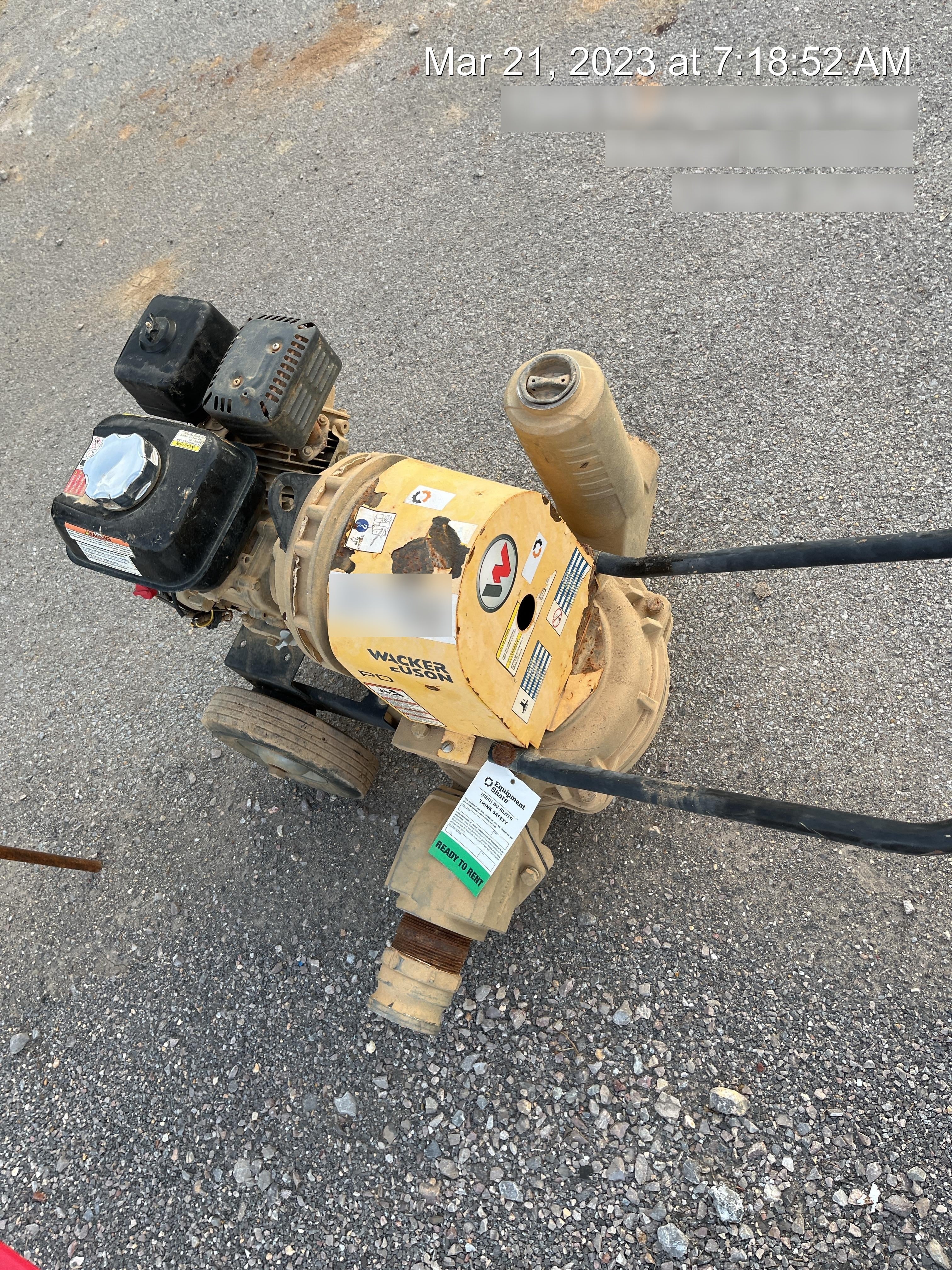 2019 WACKER NEUSON PDT3A