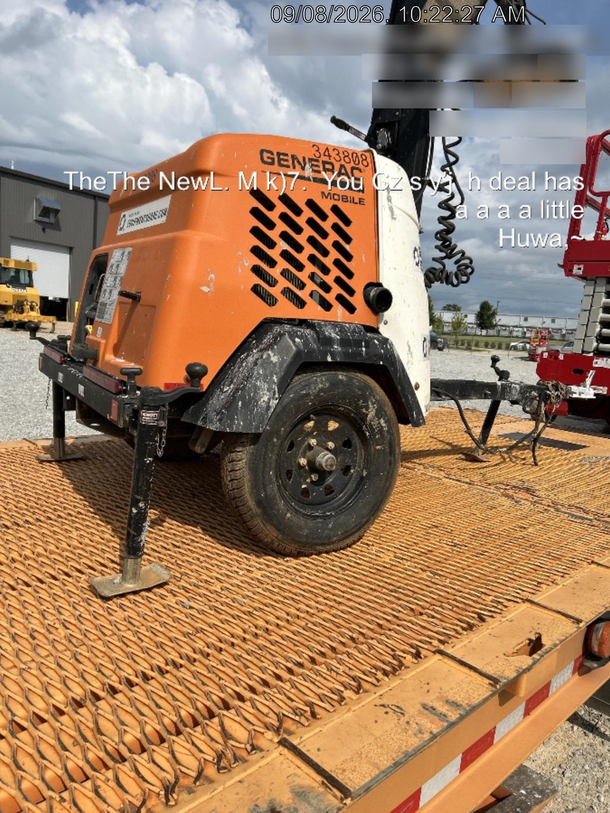 2023 Generac MLT2 Diesel, Flex Switch 120V Input, Powerzone Controller, (4) 320W LED Lights, 4kW Generator, 39.9 Gal Fuel Tank, 2" Ball, T3