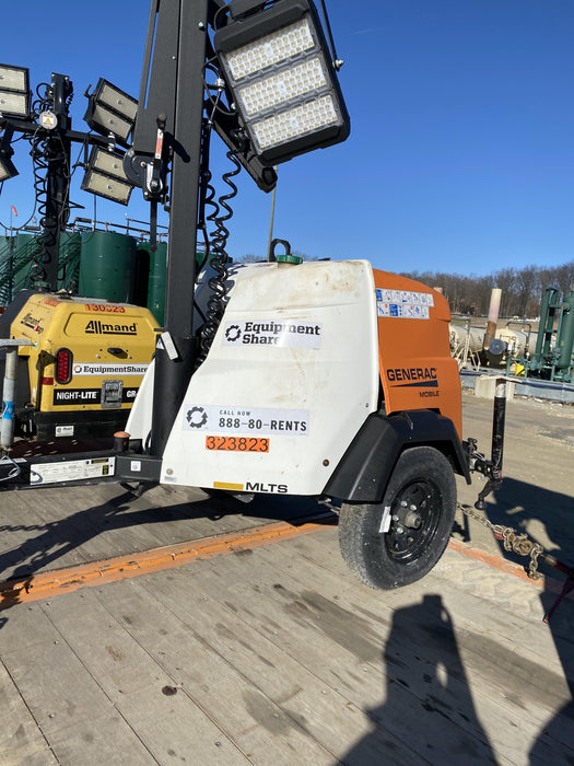 2023 Generac MLT2 Diesel, Flex Switch 120V Input, Powerzone Controller, (4) 320W LED Lights, 4kW Generator, 39.9 Gal Fuel Tank, 2" Ball, T3