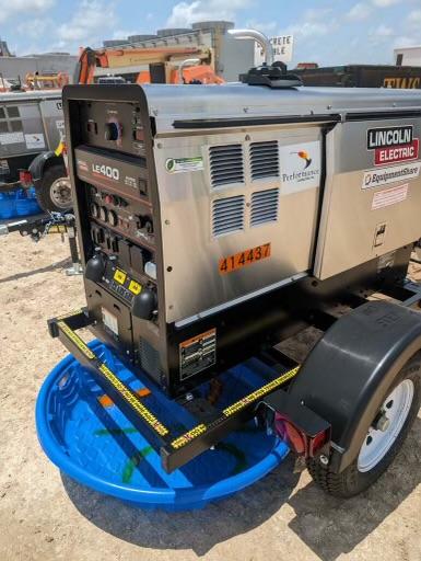 2024 Lincoln Electric LE400 Kubota V1505, Trlr, Cable Rack, Light Kit, ES Decals, T3