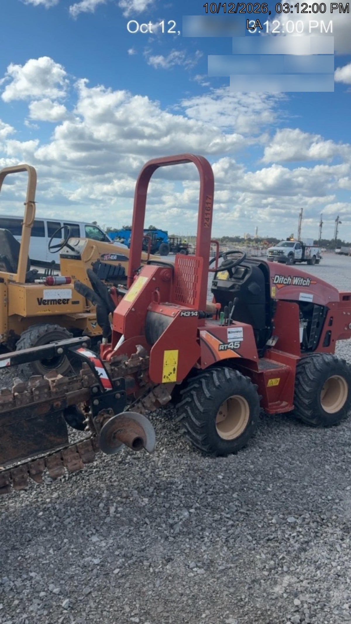 2022 DITCH WITCH RT45A