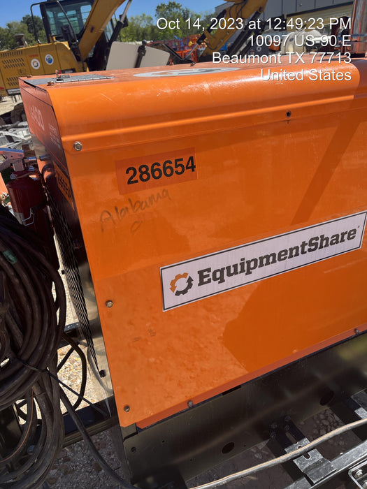 2022 Lincoln Electric LE400 Kubota V1505, Trlr, Cable Rack, Light Kit, ES Decals, T3