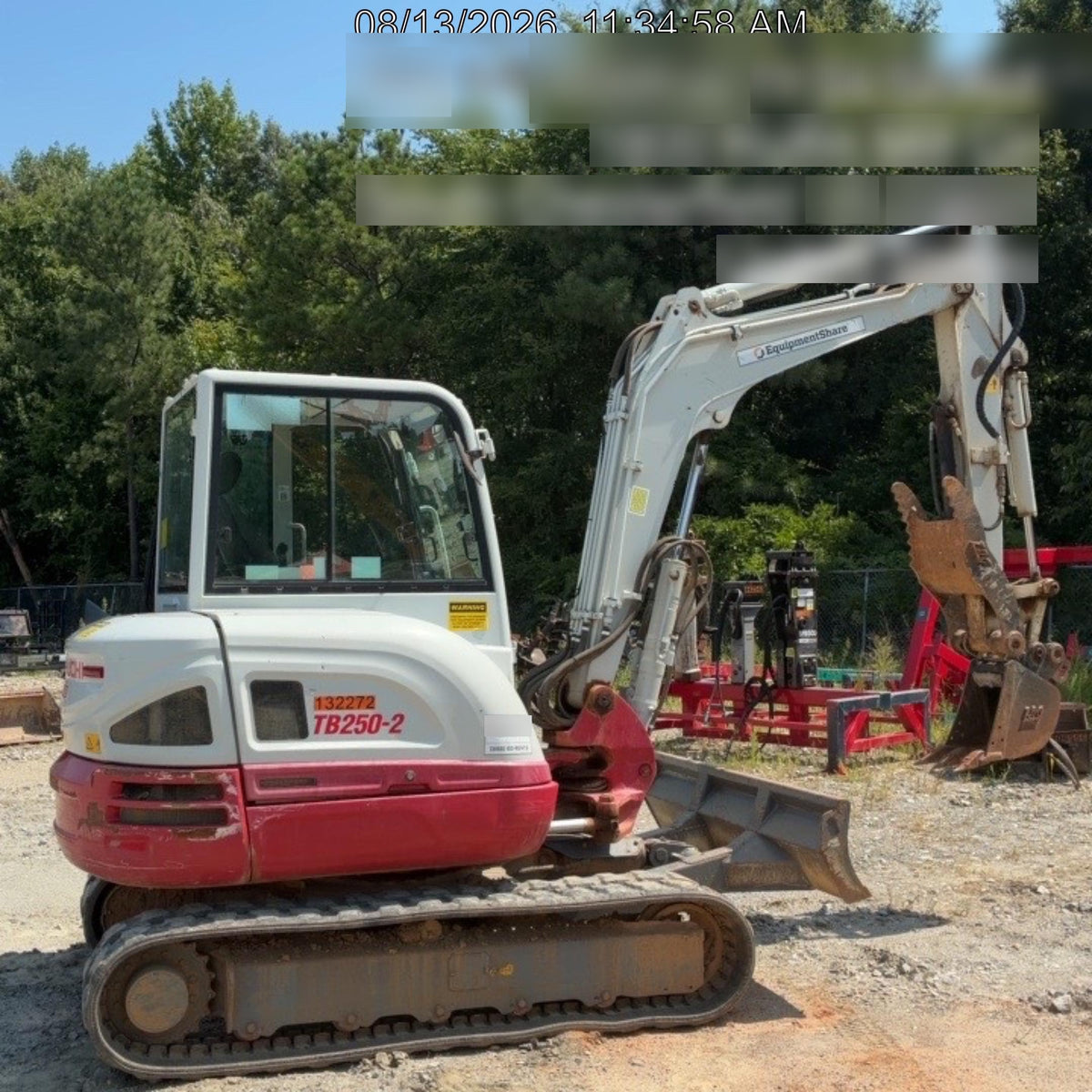 2020 TAKEUCHI TB250-2C