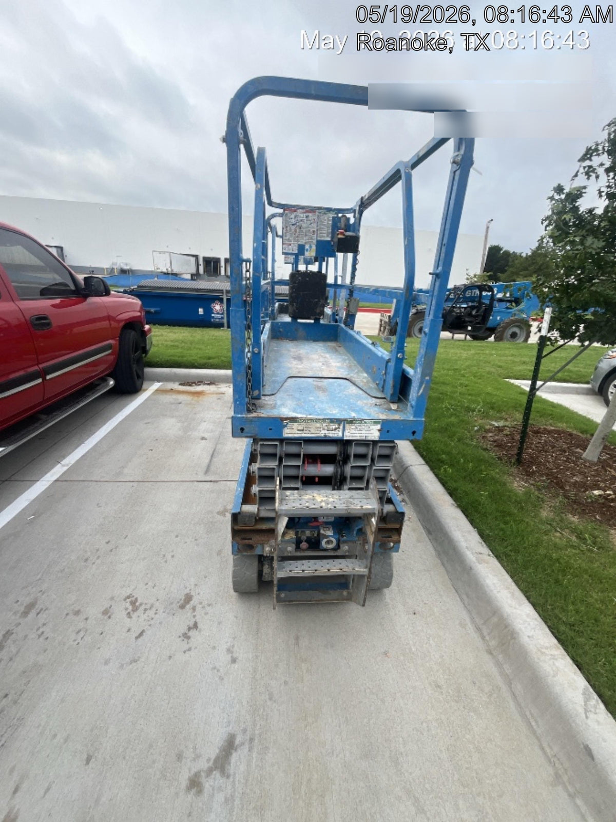 2019 Genie GS-1930 Fixed Rails with Chain Entry