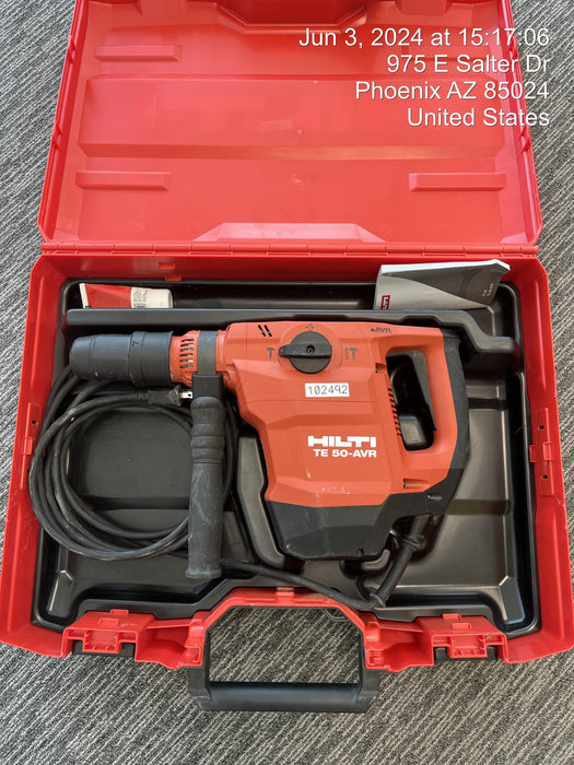2020 HILTI TE 50-AVR