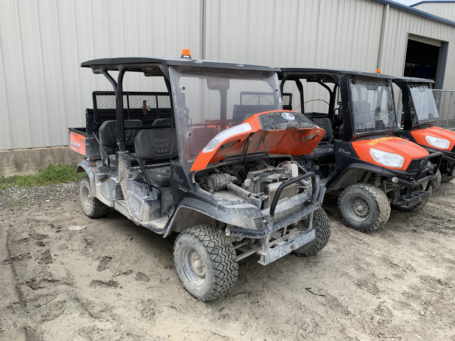 2020 Kubota RTV-X1140W-H Canopy, 4-Seater, Diesel, Windshield Acrylic Clear, Strobe Light, Backup Alarm