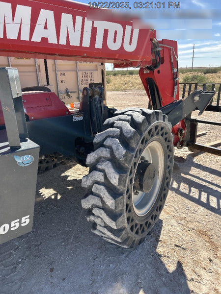2019 Manitou MTA10055 MTA10055 - 120 HP T4, Canopy, Worklights/Strobe, Beacon, 66" Carriage, 60" Forks, Solid Tires, Lift Hook, Aux Hydraulics