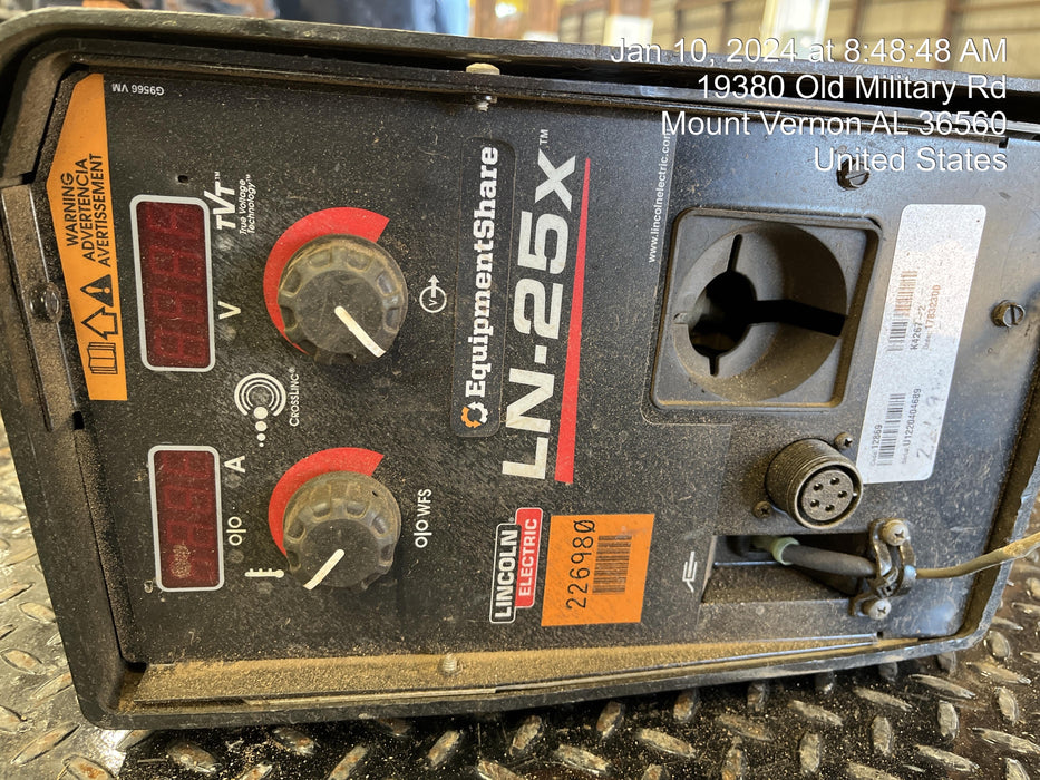 2022 LINCOLN ELECTRIC LN-25X