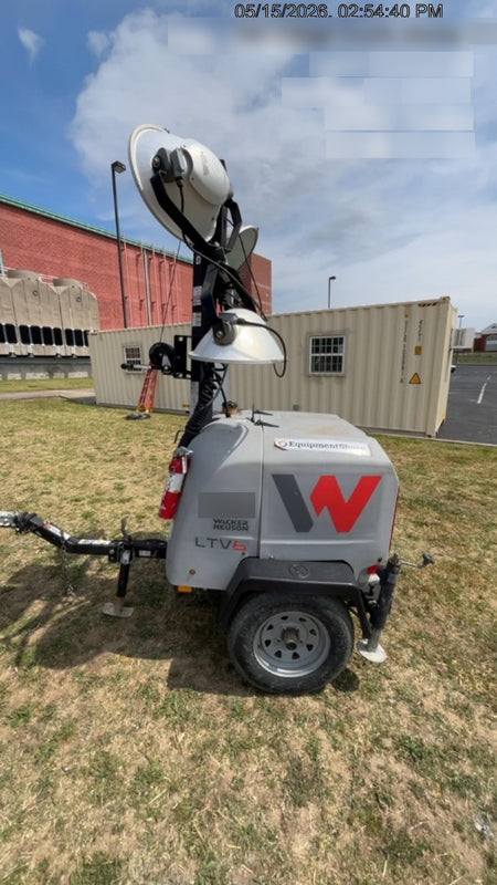 2019 Wacker Neuson LTV6L-MH Mobile Light Tower w/Fuel Level Sensor Installed