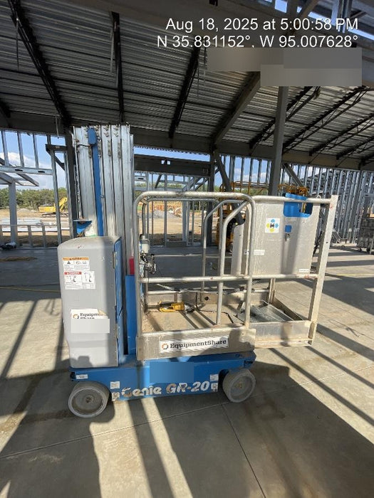 2019 GENIE GR-20