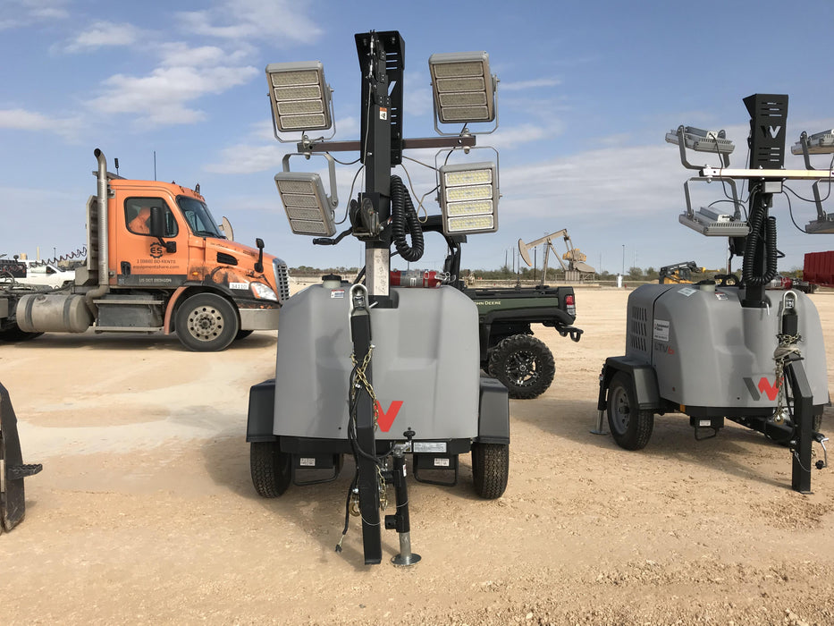 2019 Wacker Neuson LTV6K-LED LTV6K Light Tower, LED 300W, Telematics EQ SH Kubota