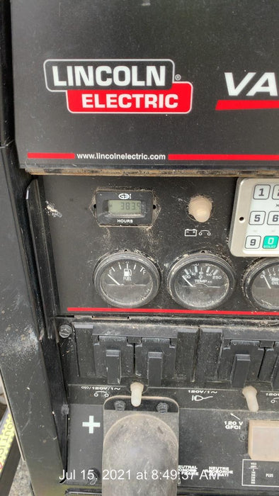 2019 Lincoln Electric Vantage 322 Welder Ready-Pak 3, Two wheel trailer, Fender and Light kit, Cable Rack