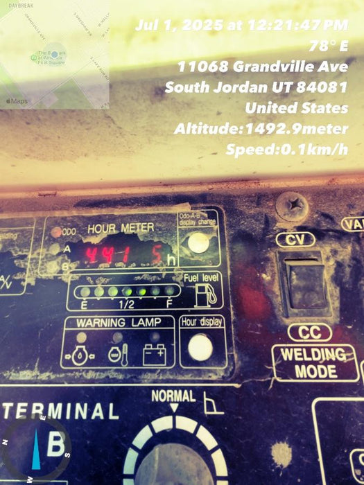 2020 Multiquip DLW400ESA4 400 amp Welder, 14kW, 120/240V, T4F Kubota, Trailer