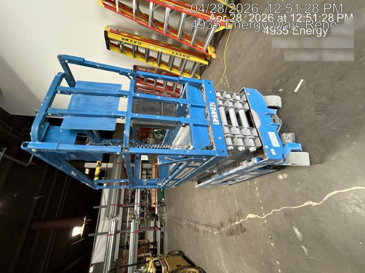 2020 Genie GS-1930 Solid Non Marking Tires, Beacon, Folding rails with half height swing gate, Telematics