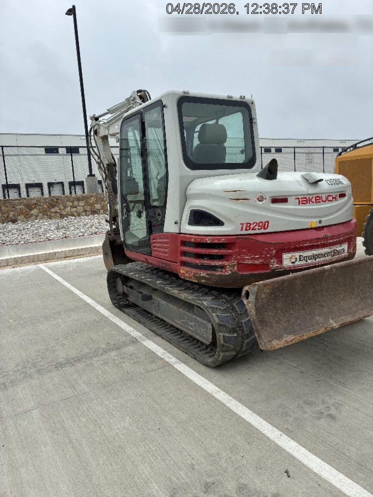2021 TAKEUCHI TB290C