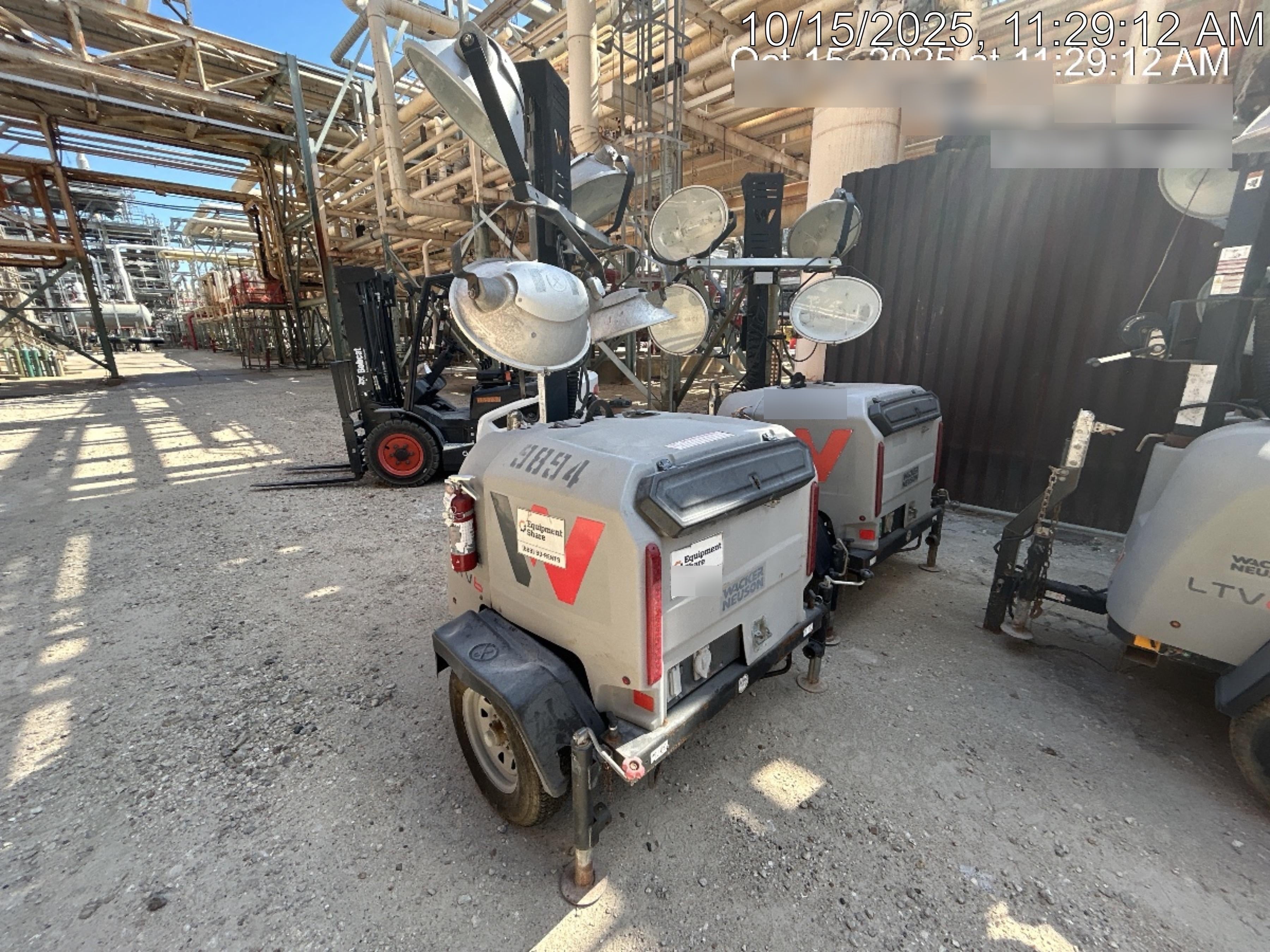 Wacker Neuson LTV6K-MH Wacker Neuson LTV6K Towable Light Tower