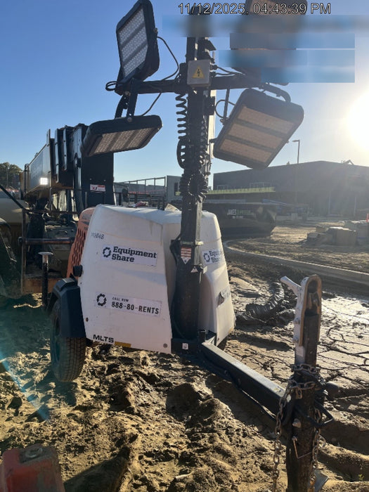 2024 Generac MLT2 Diesel, Flex Switch 120V Input, Powerzone Controller, 
(4) 320W LED Lights, 4kW Generator, 39.9 Gal Fuel Tank, 2" Ball, T3