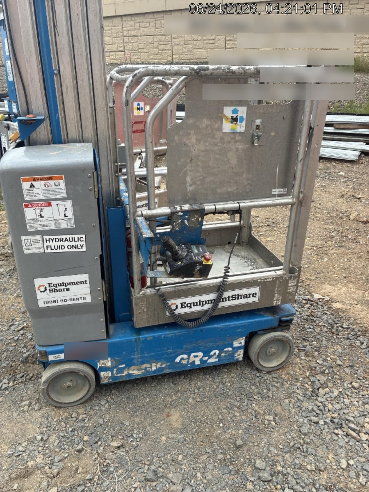 2019 GENIE GR-20
