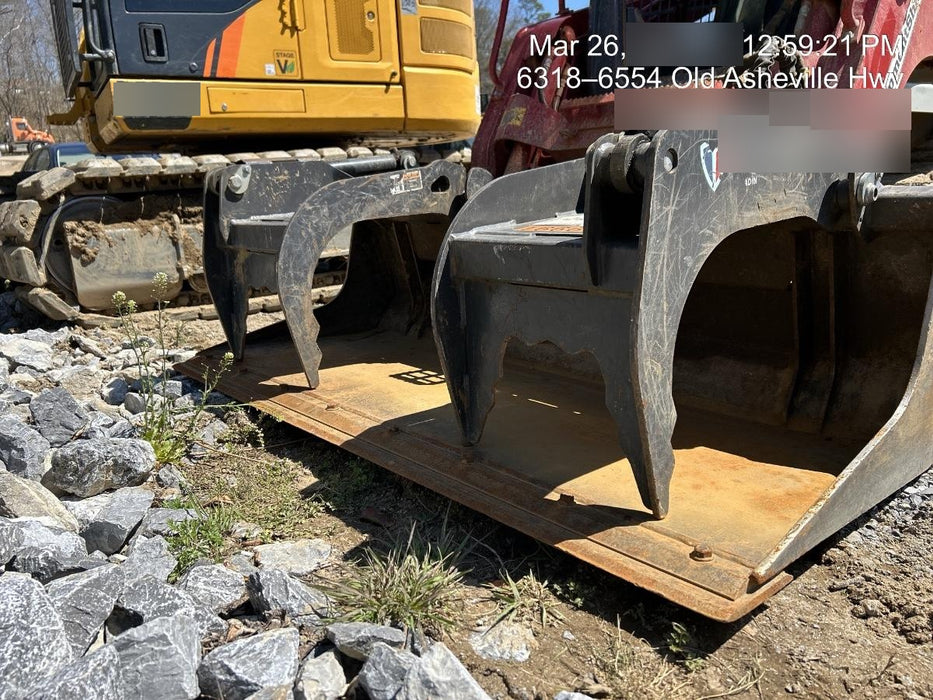 2018 PALADIN 76" Scrap Grapple Bucket - Paladin