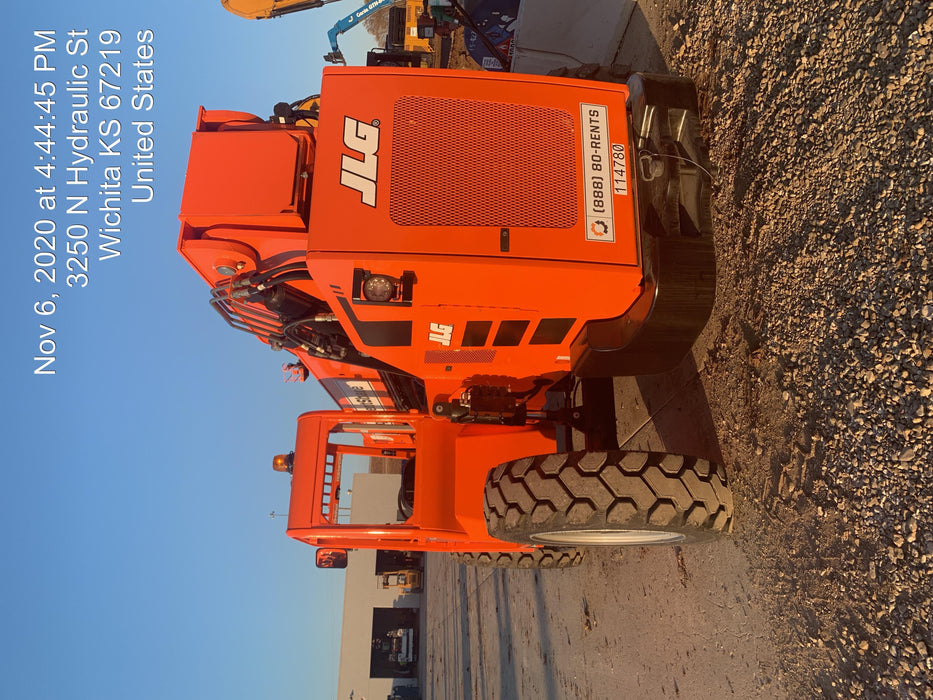 2020 Skytrak 8042 74 Hp, FF Tires, Work Lights, Beacon, Aux Hydraulics, Back up Alarm, Lifting Eye, ES Decals