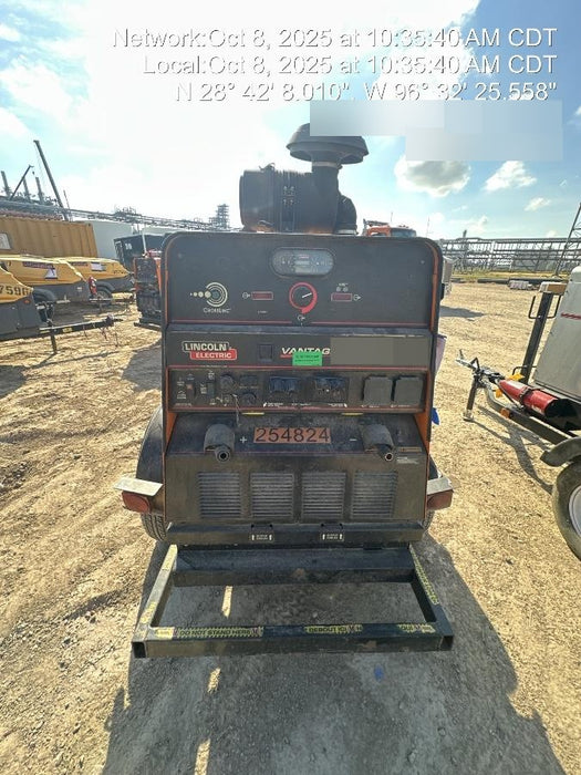 2022 Lincoln Electric Vantage 549X Crosslink Technology, Trailer Mounted, ES Decals, T3