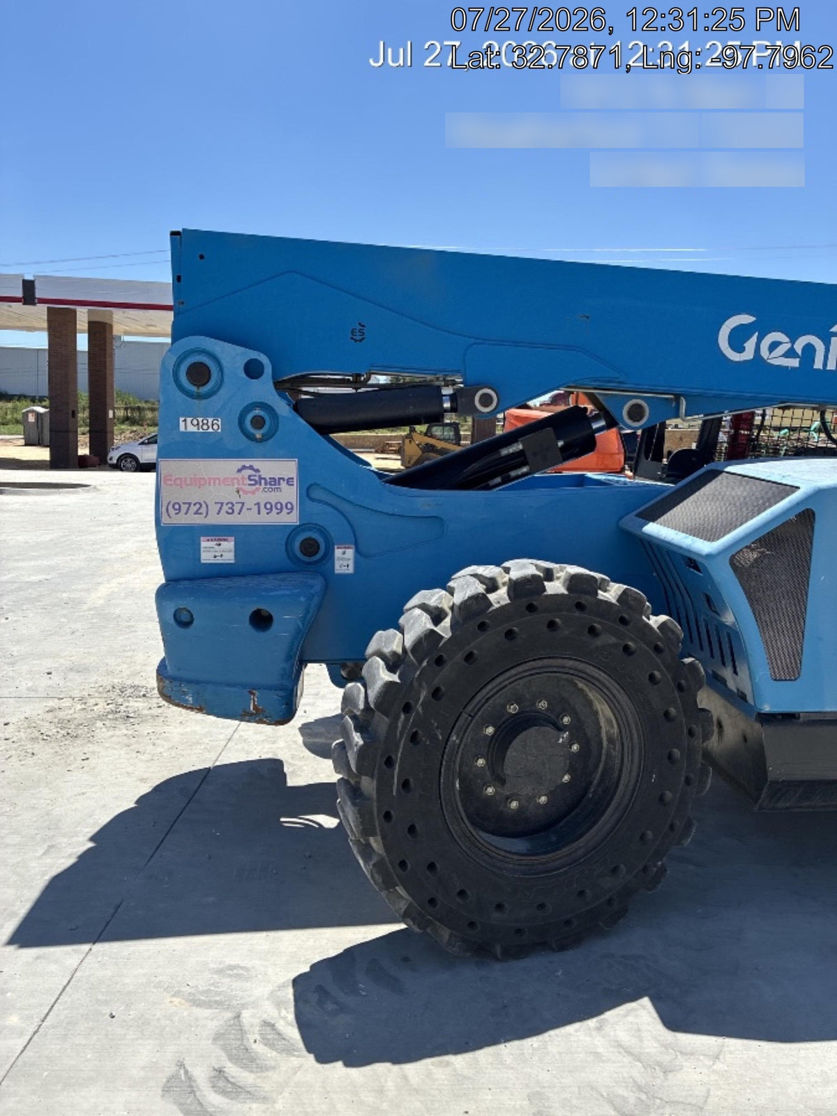 2016 Genie GTH-844 Genie GTH844 Telehandler