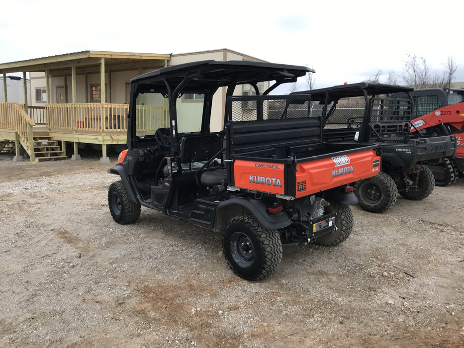 2019 Kubota RTV-X1140 4wd Utility Cart, LED Strobe, Windshield Tempered Glass, Pastic Canopy, Wire Harness Kit, Backup Alarm