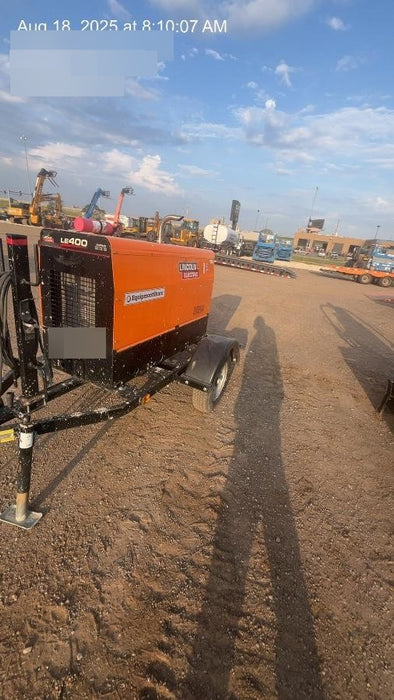 2023 Lincoln Electric LE400 Kubota V1505, Trlr, Cable Rack, Light Kit, ES Decals, T3