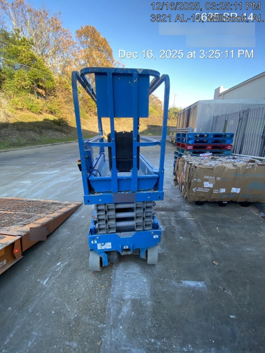 2019 Genie GS-1930 Fixed Rails with Chain Entry