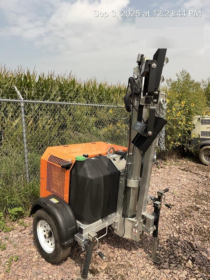 2024 Wanco WLTT-4MM4K Diesel, Deep Sea Controller, Shore Power Plug, Auto Start, (4) 350W LED Floodlights, 4kW Generator, 60 Gal Fuel Tank, 2" Ball, T3