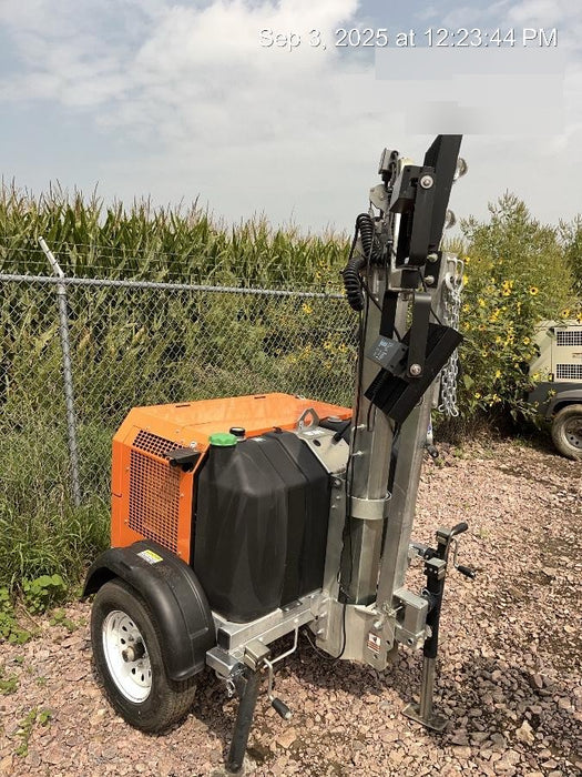 2024 Wanco WLTT-4MM4K Diesel, Deep Sea Controller, Shore Power Plug, Auto Start, (4) 350W LED Floodlights, 4kW Generator, 60 Gal Fuel Tank, 2" Ball, T3