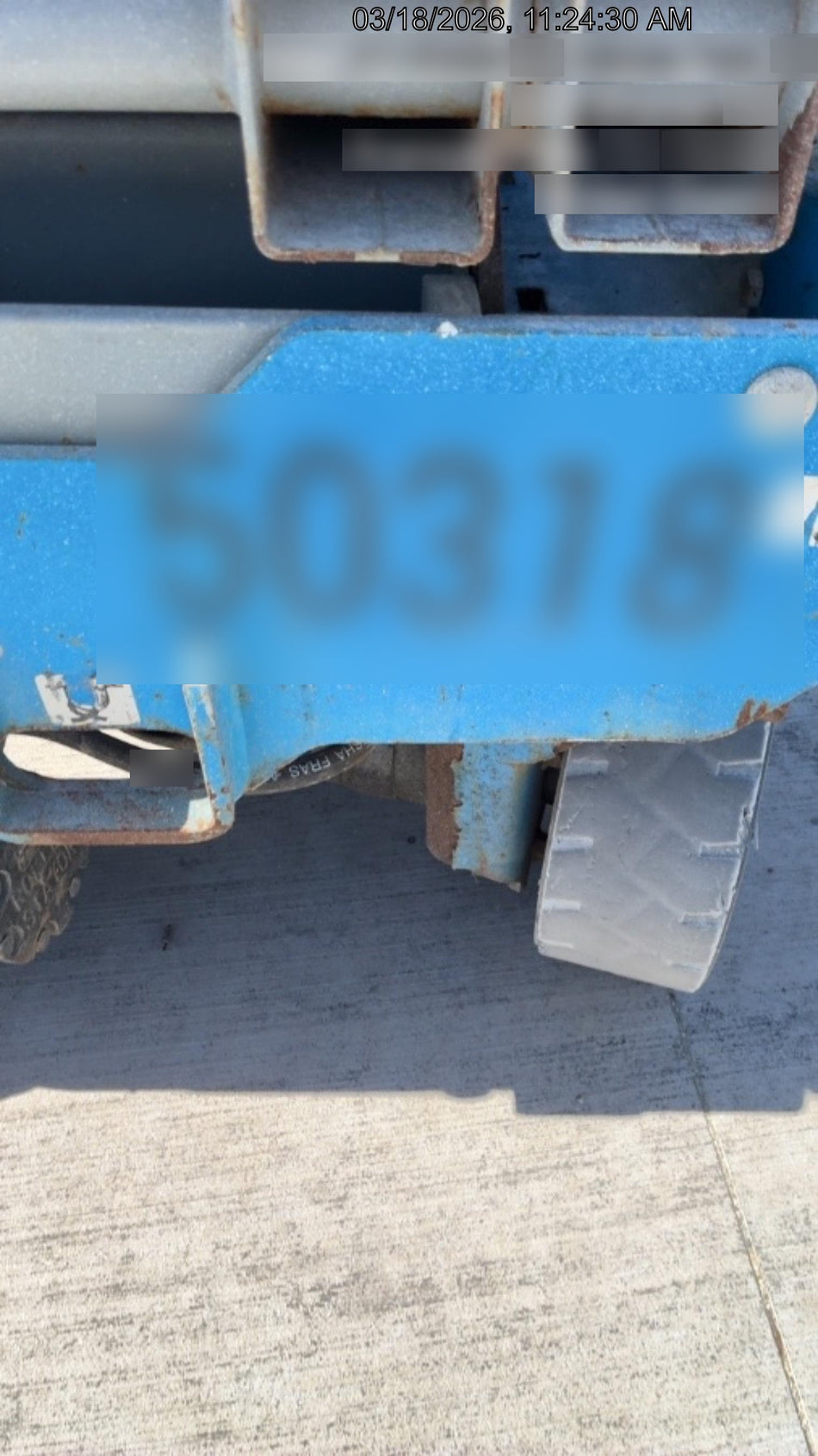 2019 Genie GS-1930 Fixed Rails with Chain Entry