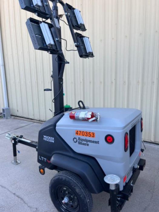 2024 Wacker Neuson LTT4 Diesel, Kohler KDW702, Deep Sea Controller, Auto Start, LED 320W, Bypass Outlet, T3