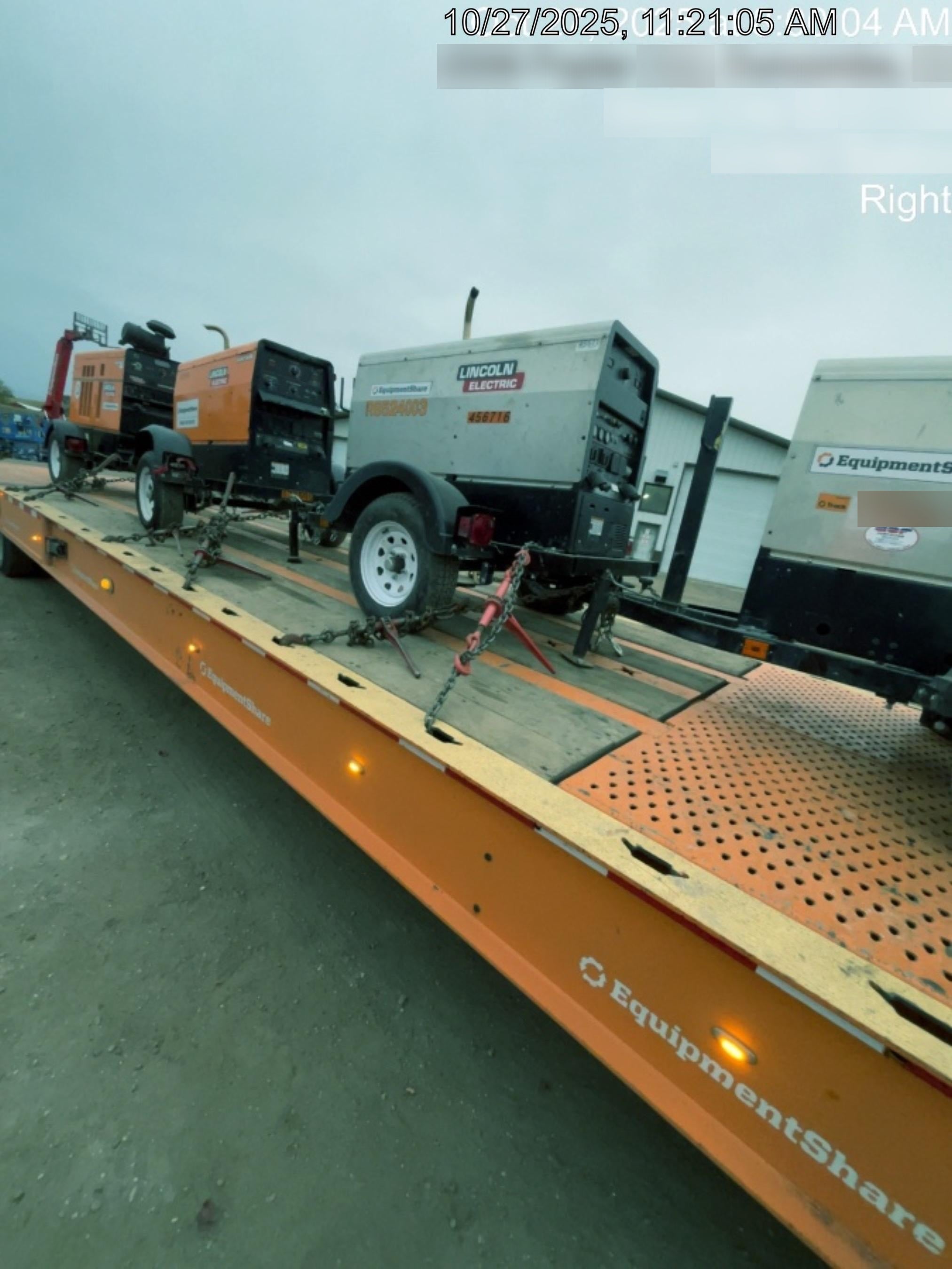 2019 Lincoln Electric Vantage 322 Ready-Pak 3, Two Wheel Trailer, Fender and Light Kit, Cable Rack