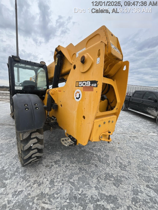 2020 JCB 509-42 Canopy, Solid Tires, Work Lights, Beacon, Aux Hydraulics, Back up Alarm, Lifting Eye, ES Decals