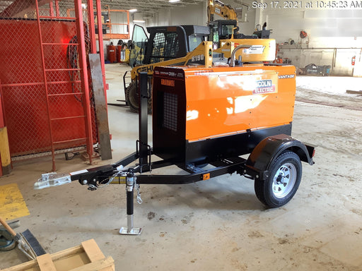 2021 Lincoln Electric Vantage 322 Vantage 322 Ready Pak 3 w/ Decals, ORANGE (includes trailer, cable rack, fender light kit) NO Telematics