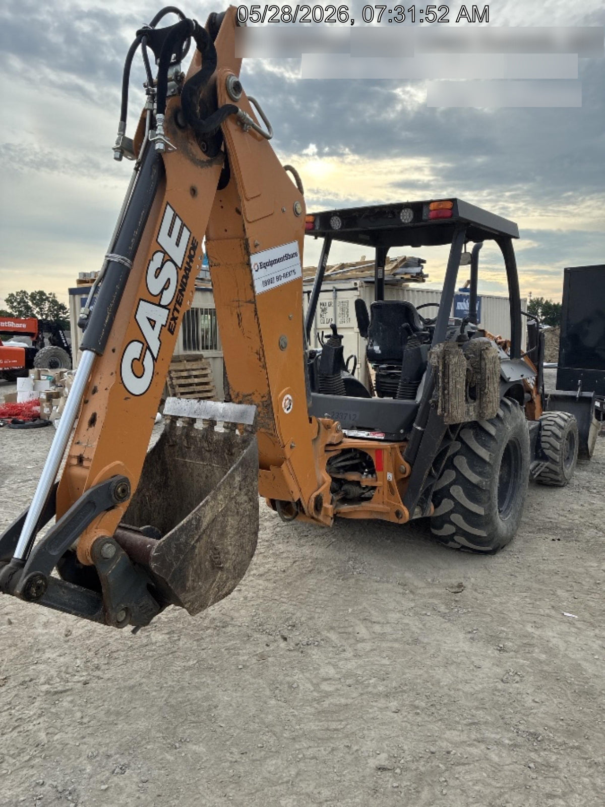 2022 CASE 580N EP - Extendable Backhoe