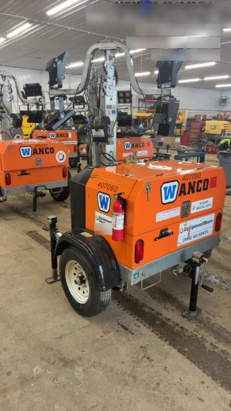 2024 Wanco WLTT-4MM4K Diesel, Deep Sea Controller, Shore Power Plug, Auto Start, (4) 350W LED Floodlights, 4kW Generator, 60 Gal Fuel Tank, 2" Ball, T3