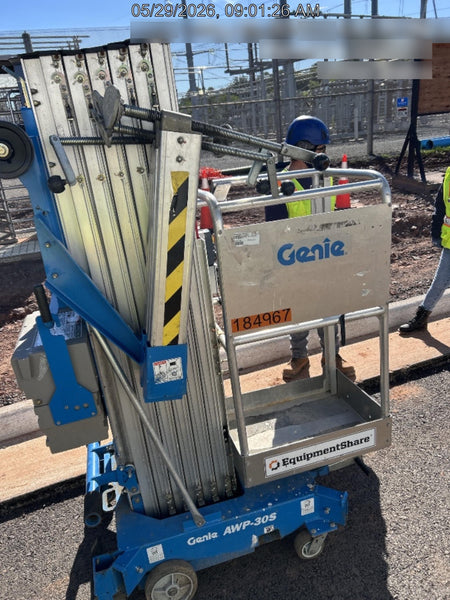 2021 GENIE AWP-30S DC