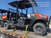 2022 Kubota RTV-X1140W-H Plastic Canopy, Windshield Acrylic Clear, LED Strobe Light, Wire Harness Kit, Back up Alarm