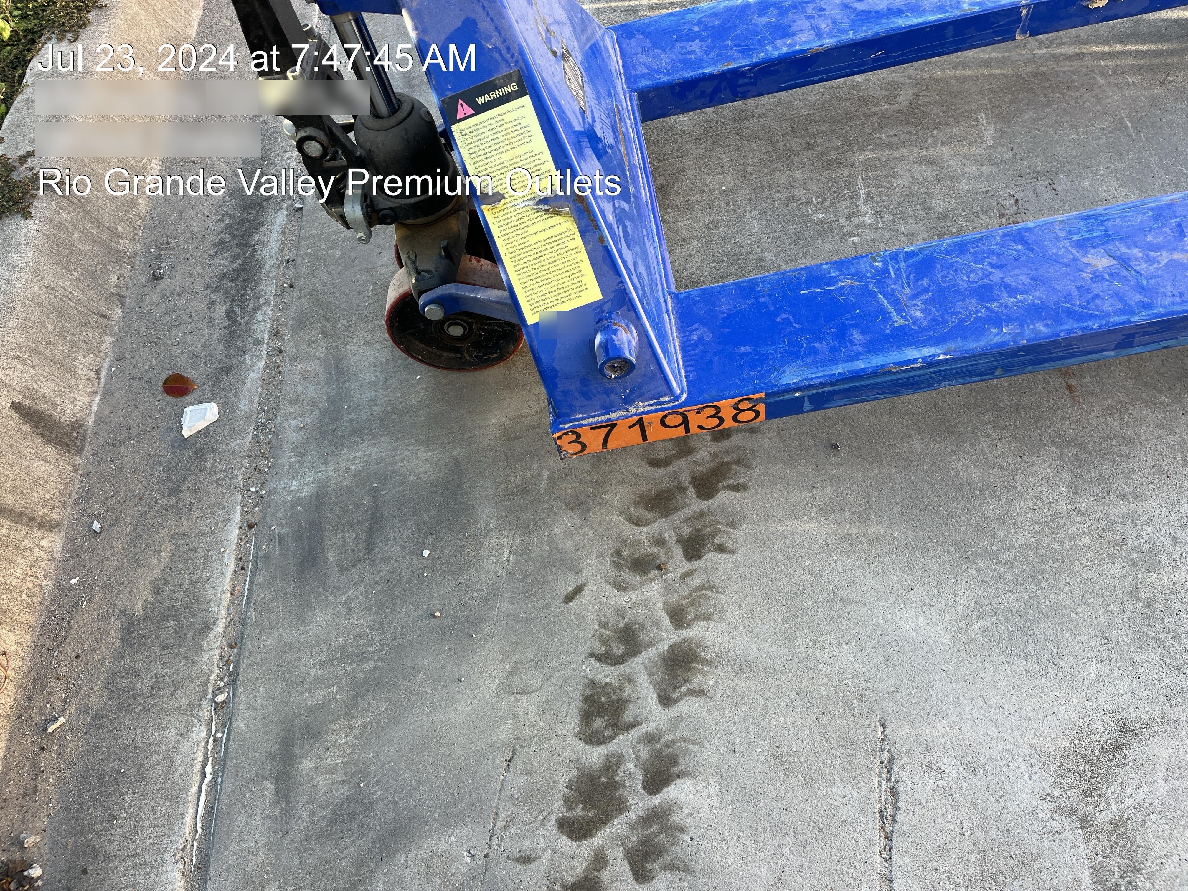 2021 STRONGWAY 5500 lb Pallet Jack