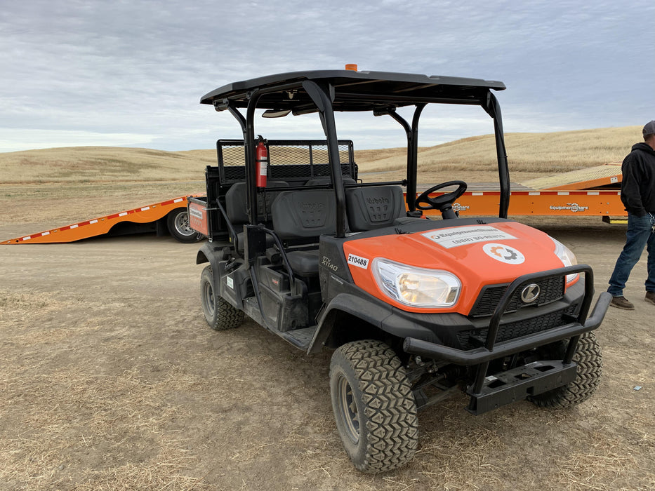 2022 Kubota RTV-X1140W-H Plastic Canopy, Windshield Acrylic Clear, LED Strobe Light, Wire Harness Kit, Back up Alarm