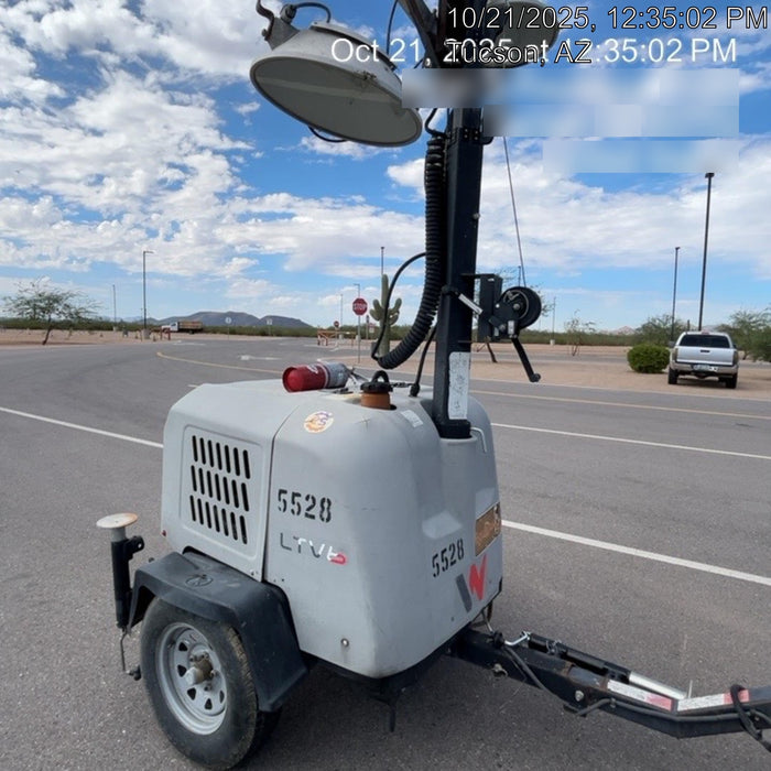 2017 Wacker Neuson LTV6L-MH Wacker Neuson 6 kW Towable Light Generator