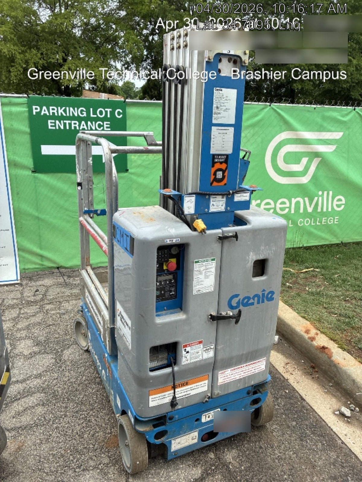 2019 GENIE GR-20