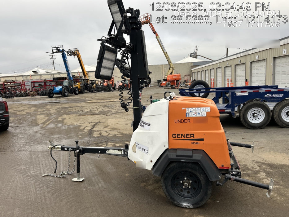 2023 Generac MLT2 Diesel, Flex Switch 120V Input, Powerzone Controller, (4) 320W LED Lights, 4kW Generator, 39.9 Gal Fuel Tank, 2" Ball, T3
